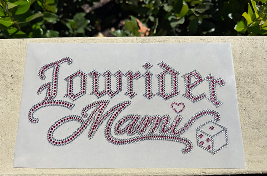 Lowrider Mami Heat Transfer